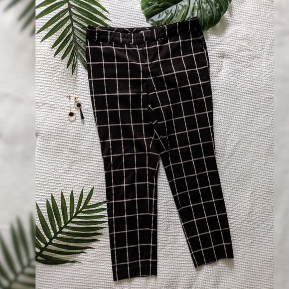Banana Republic plaid ankle pants - Picture 1 of 3